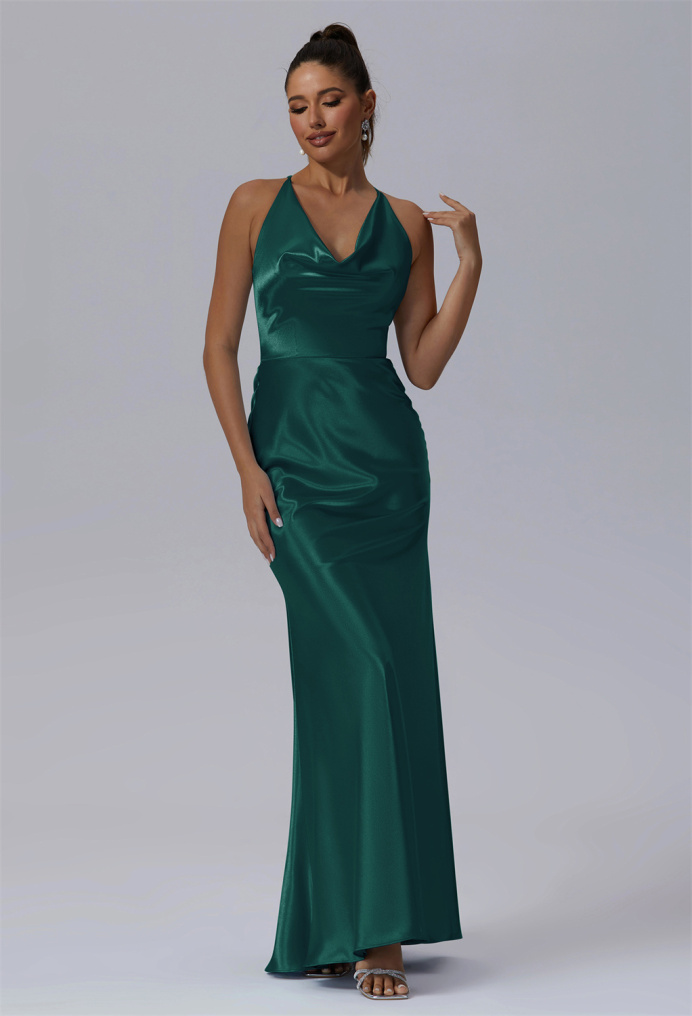 AW Maybelle Hunter Green  Wedding Guest Dresses